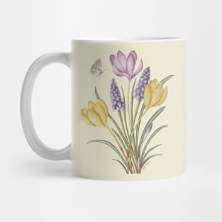 Crocus and Muscari Mug